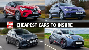 Cheapest cars to insure - header image